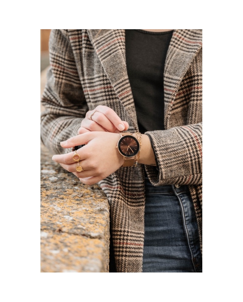 DCU SMARTWATCH BOULEVARD OURO ROSA #4 - 34157075