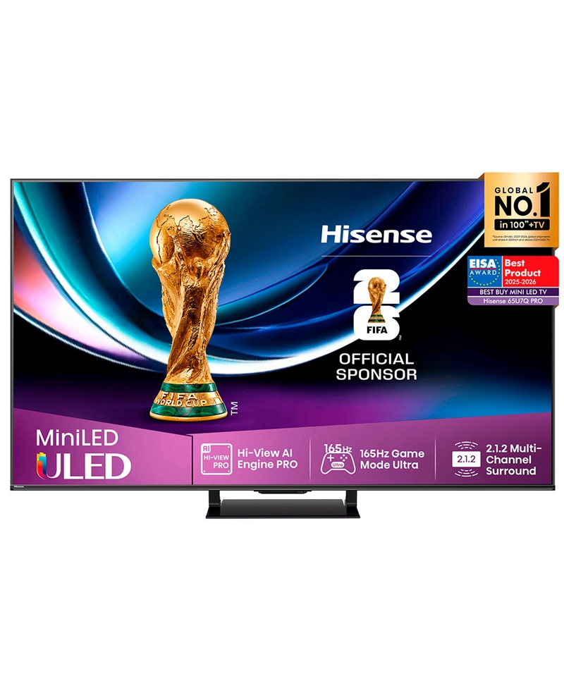 HISENSE MINILED PRO 85" 4K UHD SMART TV 4HDMI 2USB C - 85U7QPRO