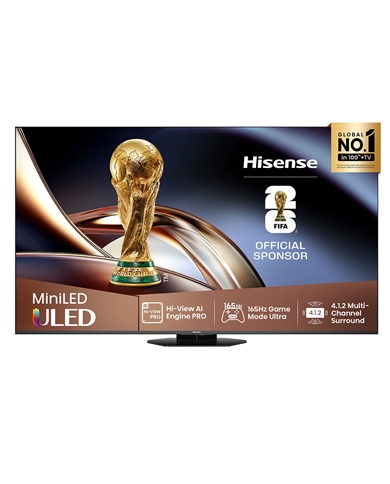 HISENSE ULED MINI LED 75" 4K UHD SMART TV 3HDMI 2USB D - 75U8Q