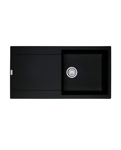 FRANKE BANCA 1PIO + 1ESC. 1140630730 MARIS BLACK MATE - MRG61197BK