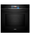 SIEMENS FORNO COM MICRO ONDAS 67LT VIDRO PRETO - HM778GMB1