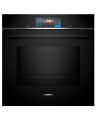 SIEMENS FORNO COM MICRO ONDAS 67LT VIDRO PRETO - HM778GMB1
