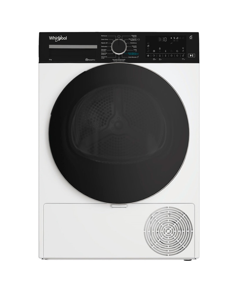 WHIRLPOOL SECADOR ROUPA 8KG BOMBA CALOR C - CWD84MWBSSPT