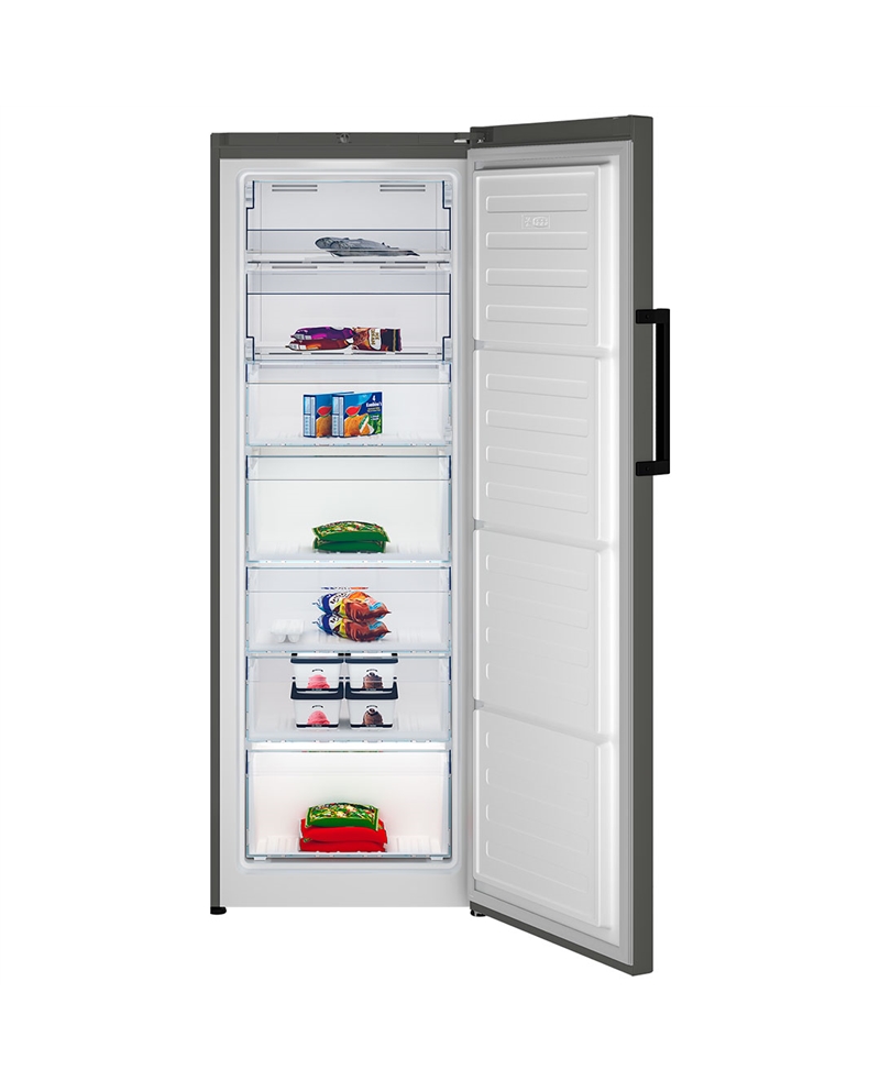 BEKO ARCA VERTICAL NF 1714x595x650MT 290LT GREY E - RFNE290L41GN