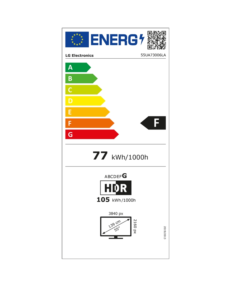 LG LED 55" 4K UHD SMART TV WEBOS 3HDMI 1USB F #2 - 55UA73006LA