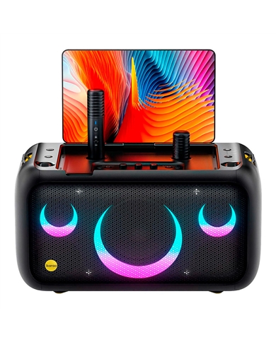 IKARAO COLUNA PORTATIL BLUETOOTH KARAOKE 800W - IKARAOX1