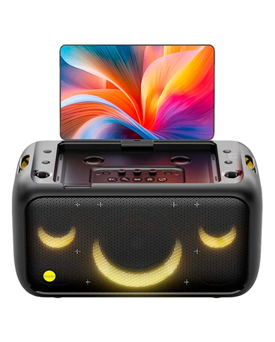 IKARAO COLUNA PORTATIL BLUETOOTH KARAOKE 800W - IKARAOX1