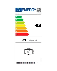 TELEFUNKEN LED 40" FHD MODO HOTEL 2HDMI 1USB - 40DTF625