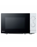 LG MICRO ONDAS 20LT 700W S/GRILL BRANCO PORTA VIDRO PRETO - MS2082H