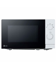 LG MICRO ONDAS 20LT 700W S/GRILL BRANCO PORTA VIDRO PRETO - MS2082H