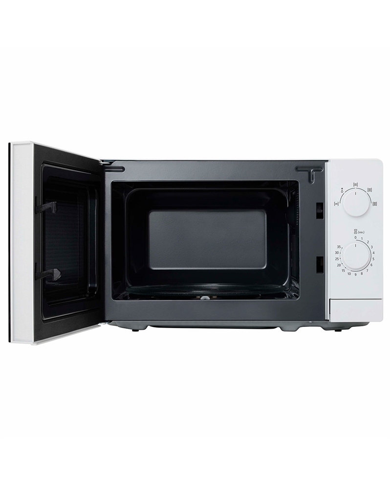 LG MICRO ONDAS 20LT 700W S/GRILL BRANCO PORTA VIDRO PRETO #1 - MS2082H