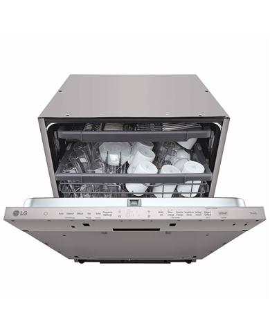 LG MAQUINA LOUÇA INTEG TOTAL 14 TALHERES WIFI A #8 - DB273TX