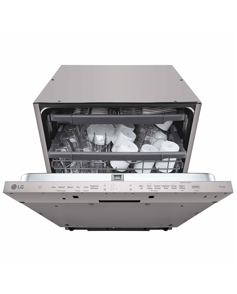 LG MAQUINA LOUÇA INTEG TOTAL 14 TALHERES WIFI A #8 - DB273TX