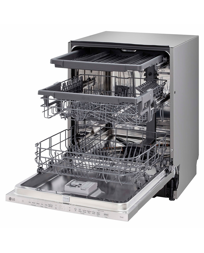 LG MAQUINA LOUÇA INTEG TOTAL 14 TALHERES WIFI A #12 - DB273TX