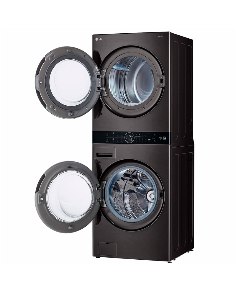 LG MAQUINA LAVAR 17KG E SECAR 16KG 1100RT PRETA D #14 - WT1716BBF