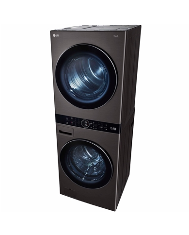 LG MAQUINA LAVAR 17KG E SECAR 16KG 1100RT PRETA D #1 - WT1716BBF