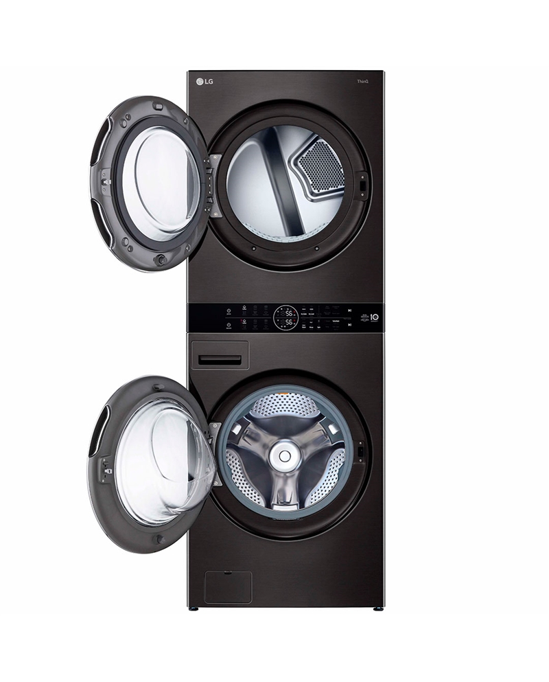 LG MAQUINA LAVAR 17KG E SECAR 16KG 1100RT PRETA D #8 - WT1716BBF