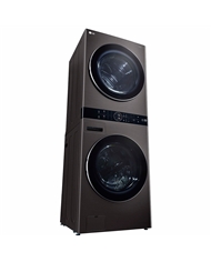 LG MAQUINA LAVAR 17KG E SECAR 16KG 1100RT PRETA D #9 - WT1716BBF