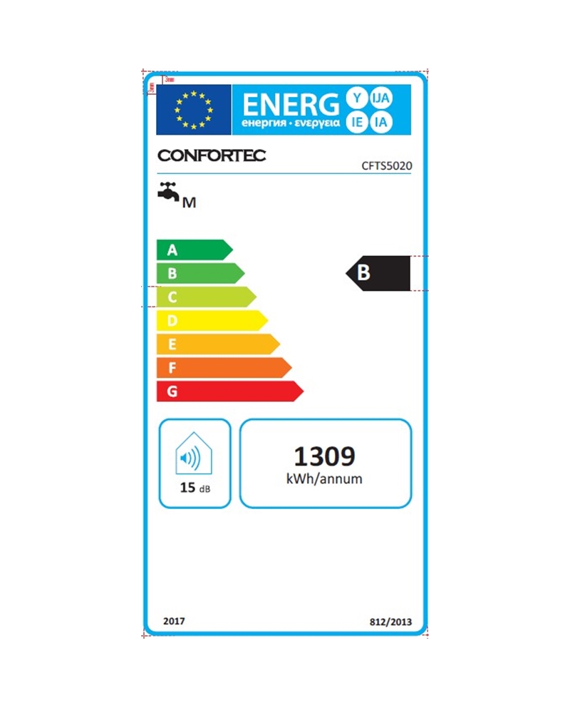 CONFORTEC TERMOACUMULADOR 47LT SLIM - CFTS5020