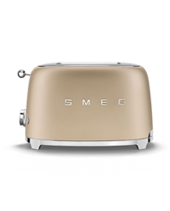 SMEG TORRADEIRA 950W SERIE ANNI 50 DUAS TOSTAS CHAMPAG - TSF01CHMEU