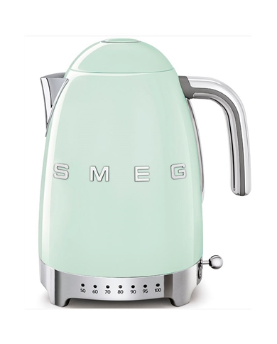 SMEG CHALEIRA ELECTRICA 1,7LT 2400W SERIE ANNI 50 VERDE AGUA - KLF04PGEU