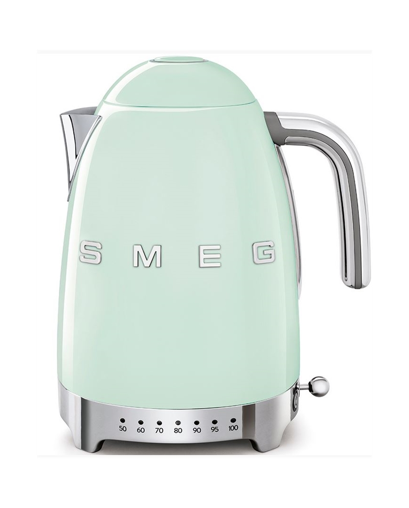SMEG CHALEIRA ELECTRICA 1,7LT 2400W SERIE ANNI 50 VERDE AGUA - KLF04PGEU