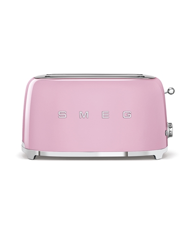 SMEG TORRADEIRA 950W SERIE ANNI 50 QUATRO TOSTAS ROSA - TSF02PKEU