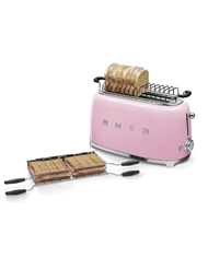 SMEG TORRADEIRA 950W SERIE ANNI 50 QUATRO TOSTAS ROSA #2 - TSF02PKEU