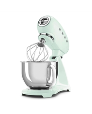 SMEG ROBOT COZINHA TAÇA 4,8LT 800W SERIE ANNI 50 VERDE AGUA #4 - SMF03PGEU