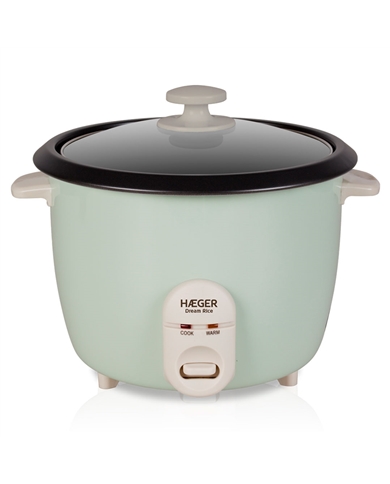 HAEGER PANELA COZER ARROZ CAPACIDADE 1,8LT 700W - RC18L002A