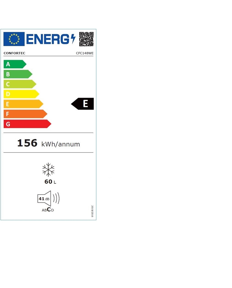 CONFORTEC ARCA VERTICAL 845X475X445M 60LT BRANCO E - CFC148WE