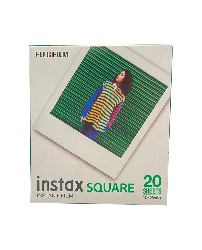 FUJIFILM PAPEL FOTOS PARA INSTAX SQUARE 2PK X 10FOLHAS - INSTAXSQUARE2PK