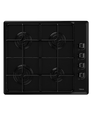 TEKA PLACA 60CM 4GAS BUT PRETA - HLX640KBCOEBK