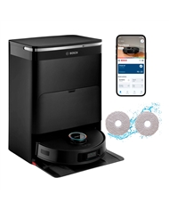 BOSCH ASPIRADOR ROBOT SPOTLESS MAX CAM ASPIRA E LAVA PRETO - BCRDW3BX