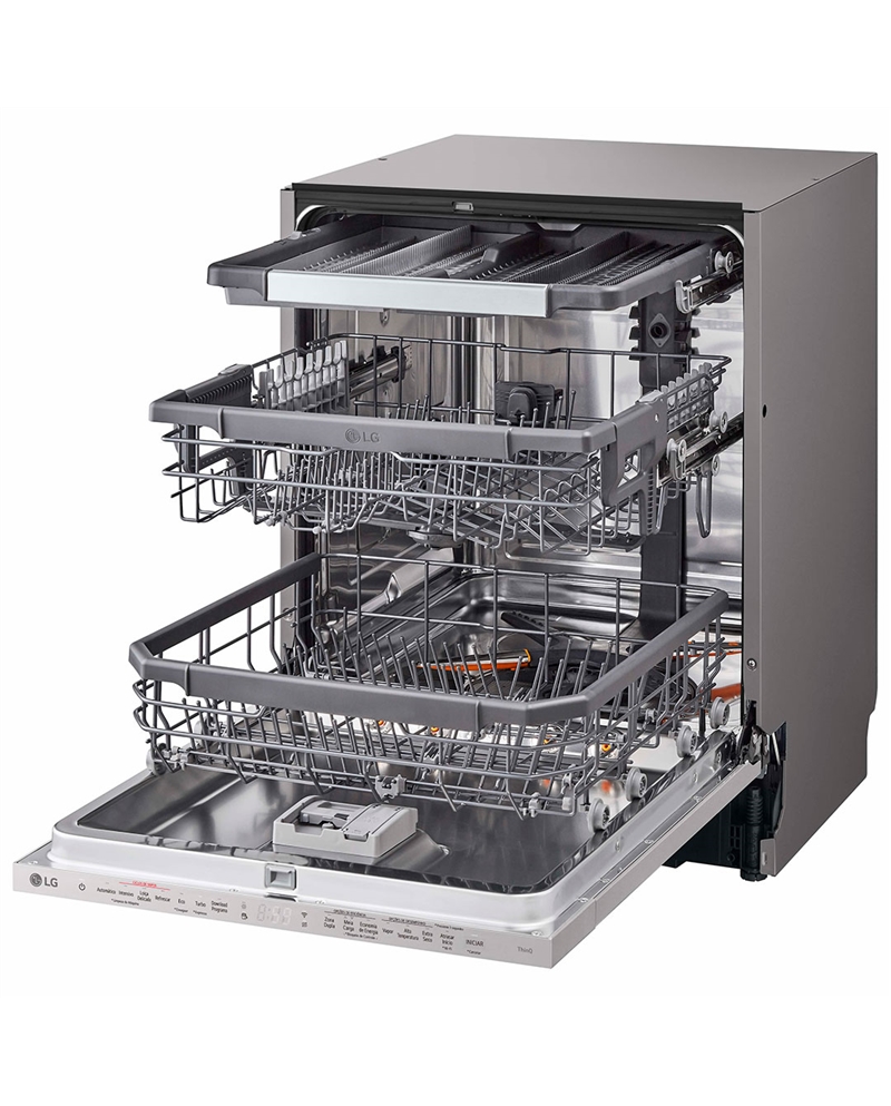 LG MAQUINA LOUÇA INTEG TOTAL 14 TALHERES WIFI A #13 - DB375TXS