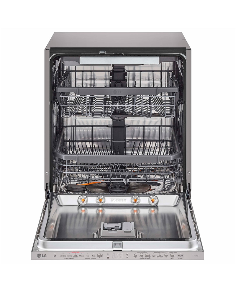 LG MAQUINA LOUÇA INTEG TOTAL 14 TALHERES WIFI A #7 - DB375TXS