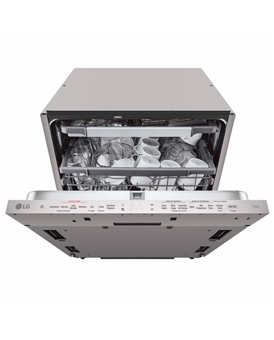 LG MAQUINA LOUÇA INTEG TOTAL 14 TALHERES WIFI A #8 - DB375TXS