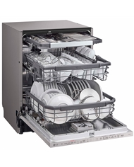 LG MAQUINA LOUÇA INTEG TOTAL 14 TALHERES WIFI A #10 - DB375TXS