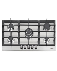 CATA PLACA GAS 90CM 5GAS NAT INOX - LGI9041X
