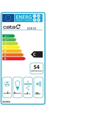 CATA EXAUSTOR 55CM 372M3H 3VEL INOX - GCB55X