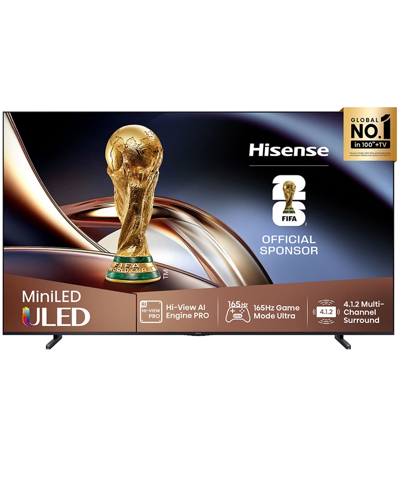 HISENSE ULED MINI LED 100" 4K UHD SMART TV 3HDMI 2USB D - 100U8Q
