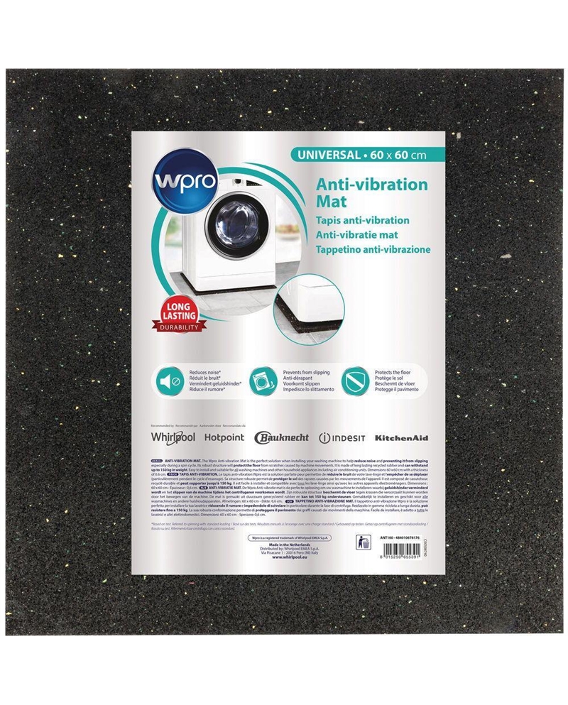 WPRO TAPETE ANTIVIBRAÇAO P/ MAQ. LAVAR ROUPA - ANT100