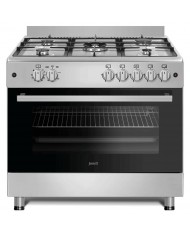 JUNEX FOGAO 90X60CM 5GAS 1WOK BUT FORNO MAXI 109LT INOX
