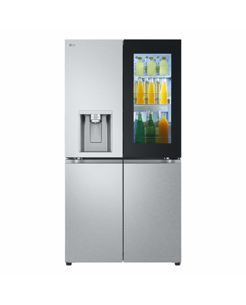 LG SIDE BY SIDE 4PT 1,79X0,91X0,73MT 637LT NF DISP SILVER E - GMG961MBKE