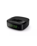 PHILIPS RADIO RELOGIO DESPERTADOR PRETO - TAR320512