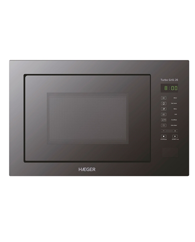 HAEGER MICROONDAS INTEG. 26LTS DIGITAL PRETO - MW85B013A