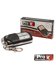 PROK COMANDO GARAGEM UNIVERSAL 4 CANAIS 433MHZ - VIPOPEN42