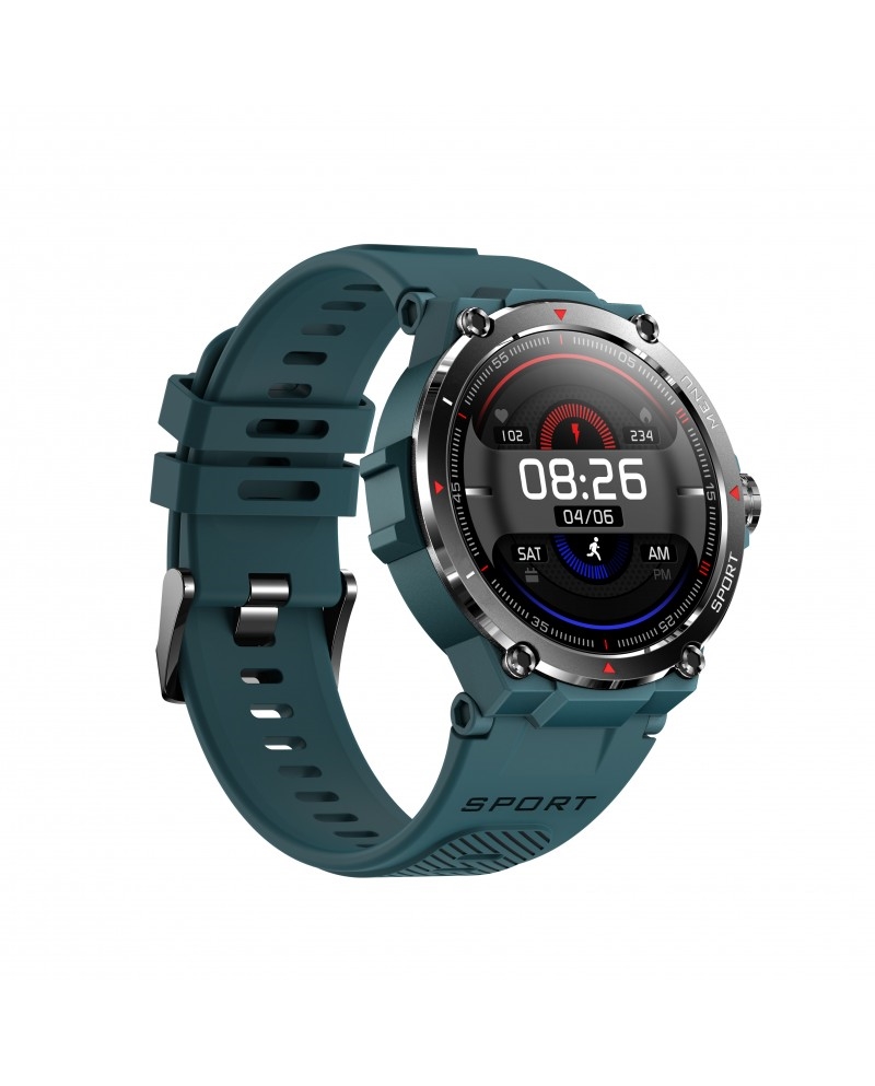 DCU SMARTWATCH COM GPS E TELA AMOLED HD CIANO #4 - 34157082