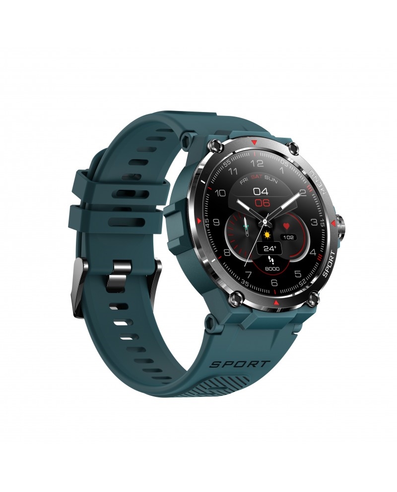 DCU SMARTWATCH COM GPS E TELA AMOLED HD CIANO #4 - 34157082