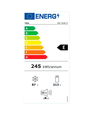 TEKA COMBINADO INTEG 1955X540X550MT NF 300LTS E - RBF78385FI